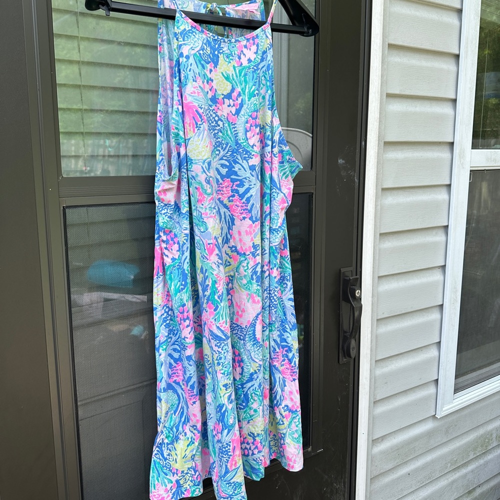 XL Margot Swing Lilly Pulitzer Margot Dress /Mermaids Cove